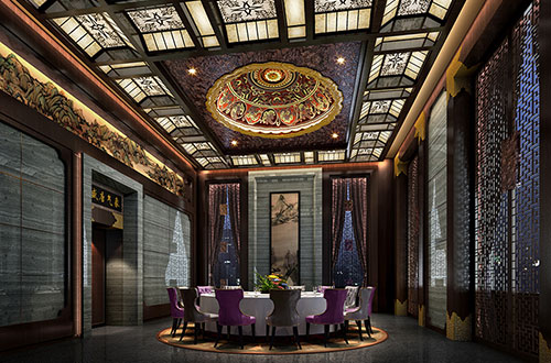 潍坊低调奢华的新中式酒店设计效果图